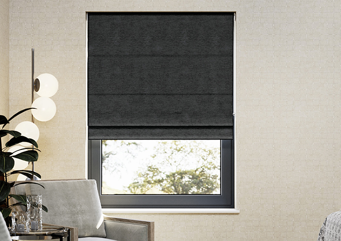 Maurice, Black - Roman Blind - Image 3